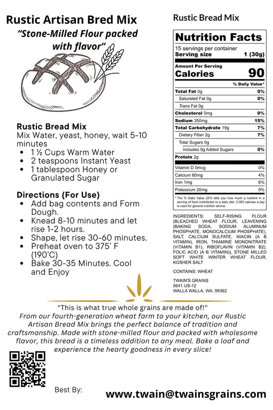 Rustic Artisan Bread Mix image 1