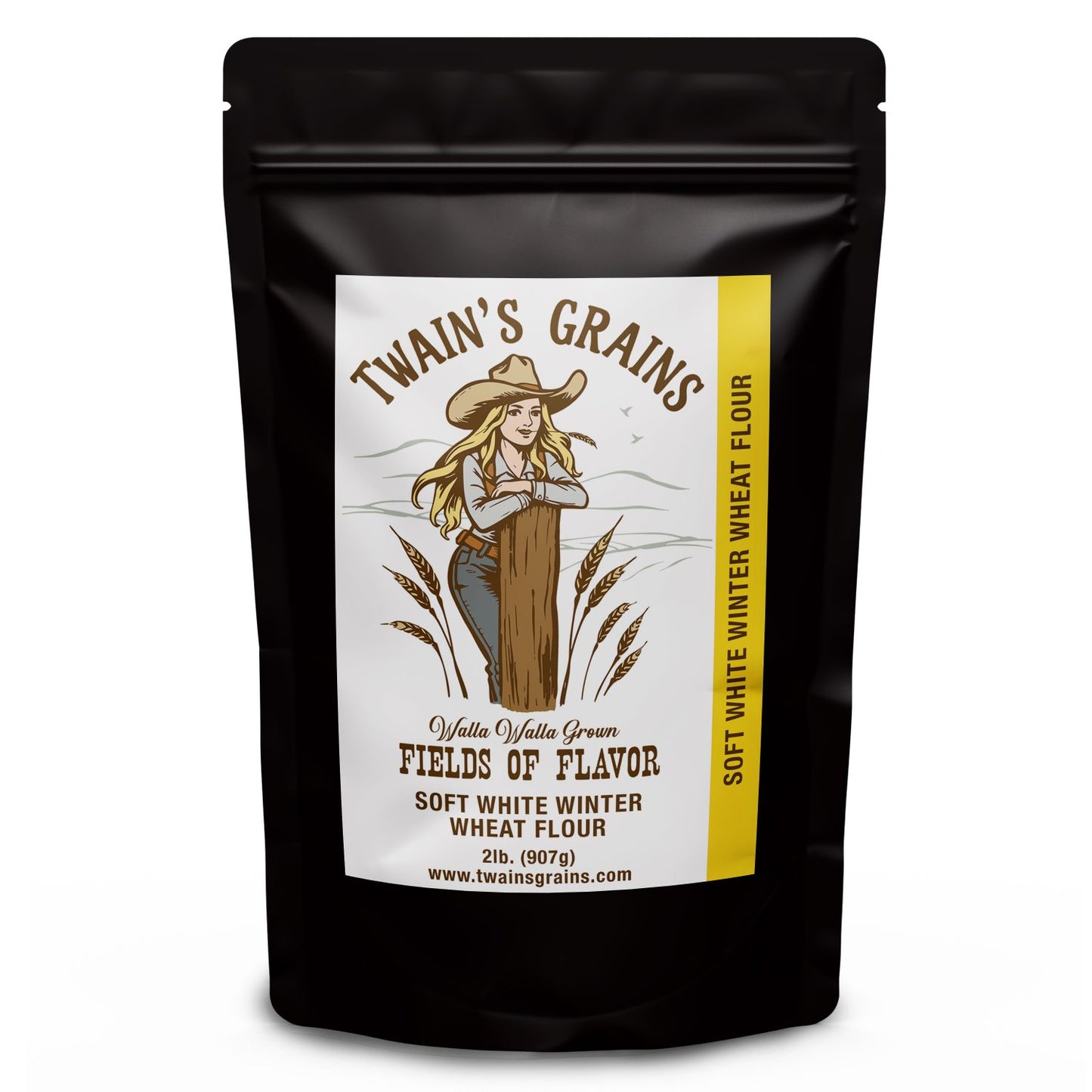 Stone Milled Flour-Soft White Winter Wheat