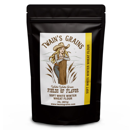 Stone Milled Flour-Soft White Winter Wheat